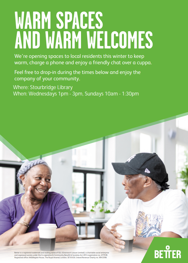 Stourbridge Library - Warm Spaces